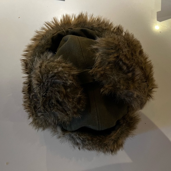 Windriver nylon insulated aviator style hat - Picture 4 of 9